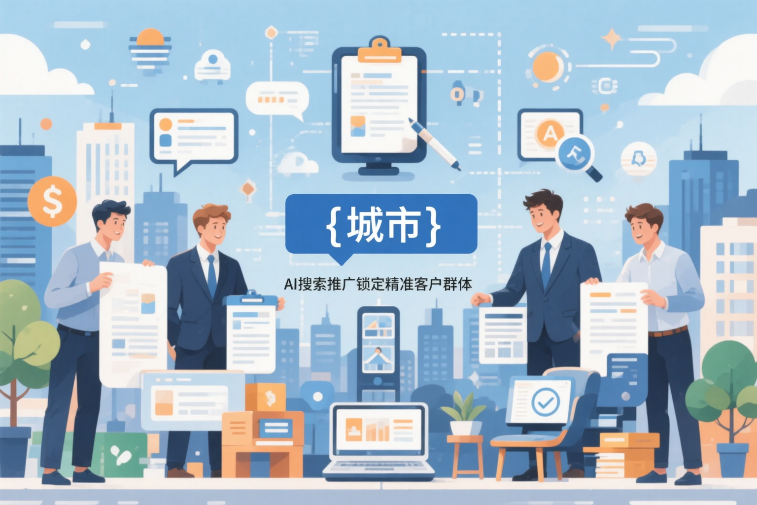 佳木斯公司如何用AI搜索推广锁定精准客户群体