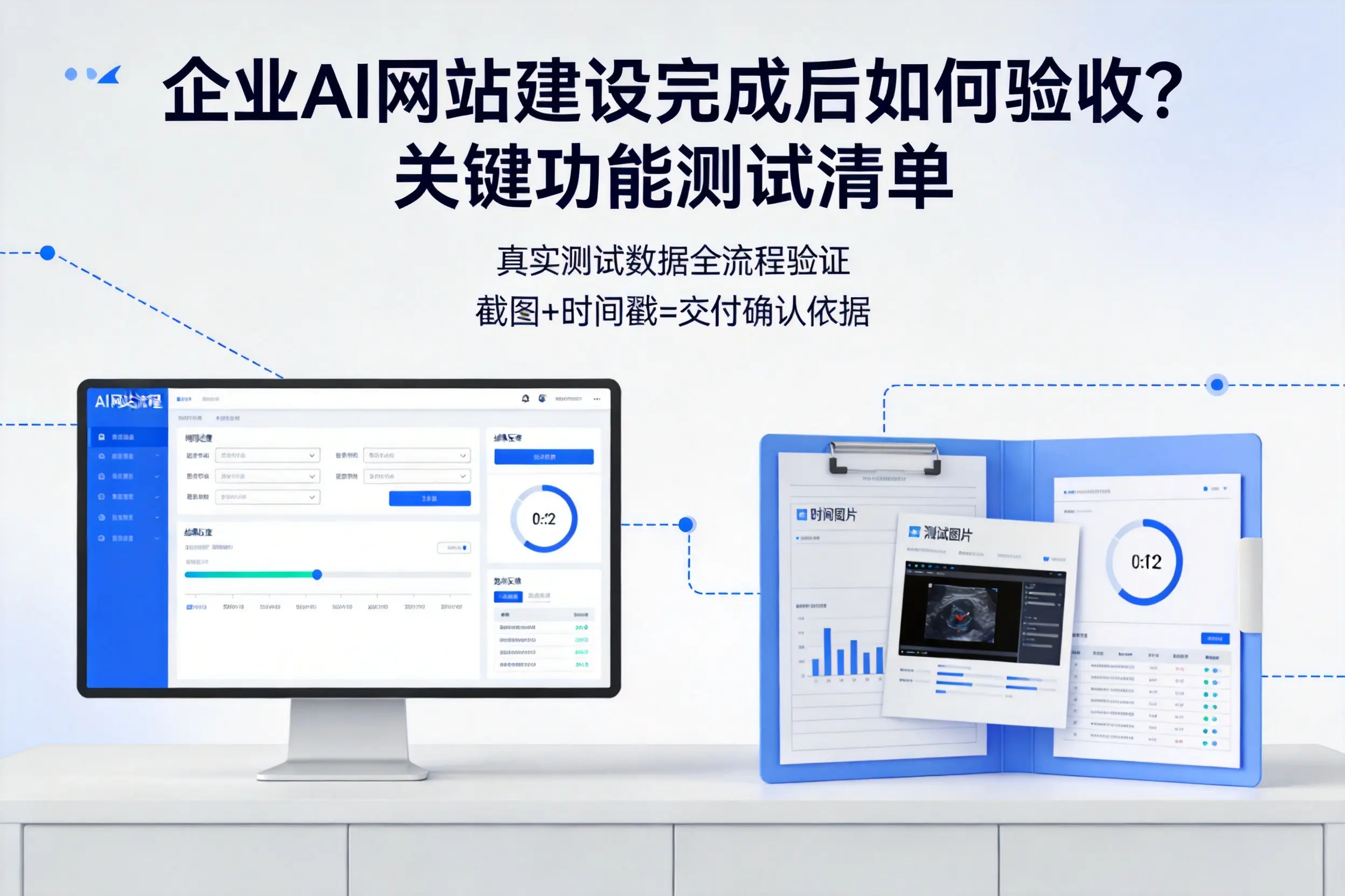 佳木斯企业AI网站建设完成后如何验收？关键功能测试清单