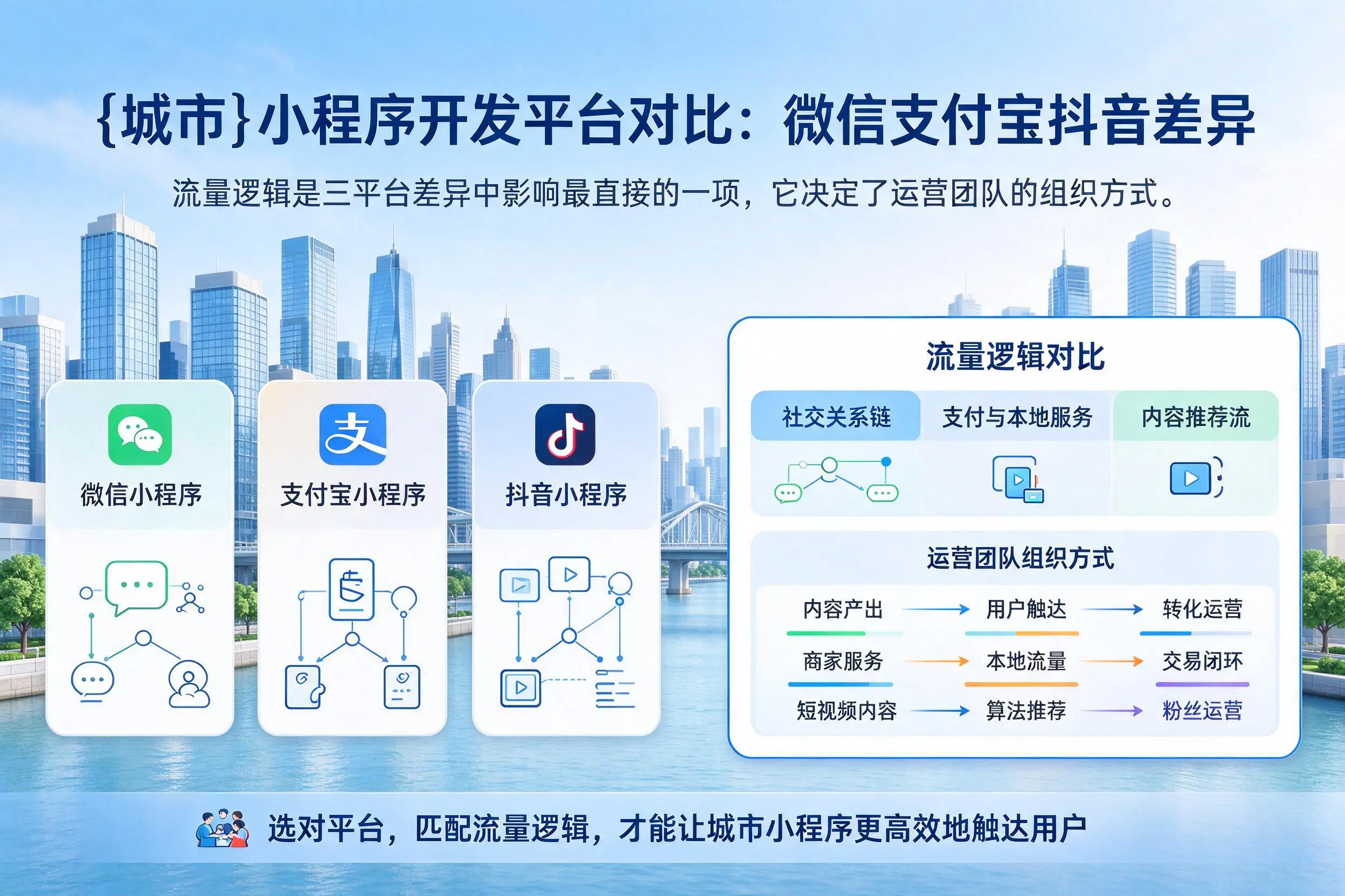 佳木斯小程序开发平台对比:微信支付宝抖音差异